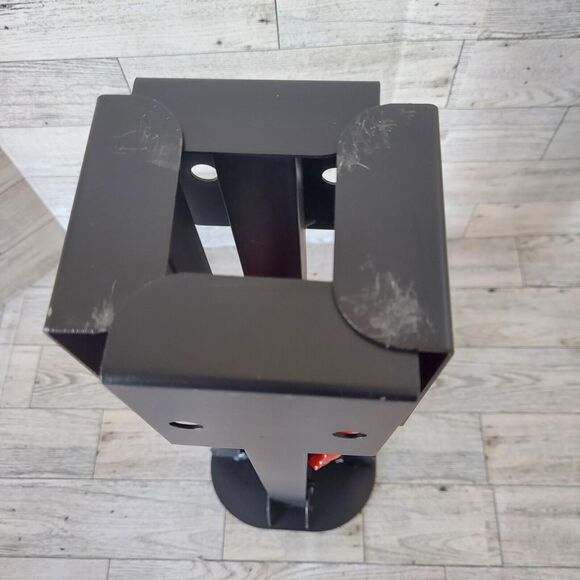 Artificial Christmas Tree Stand 1" 1.25" Or 1.5" Pole Sturdy Metal Folds Easy - Picture 15 of 16